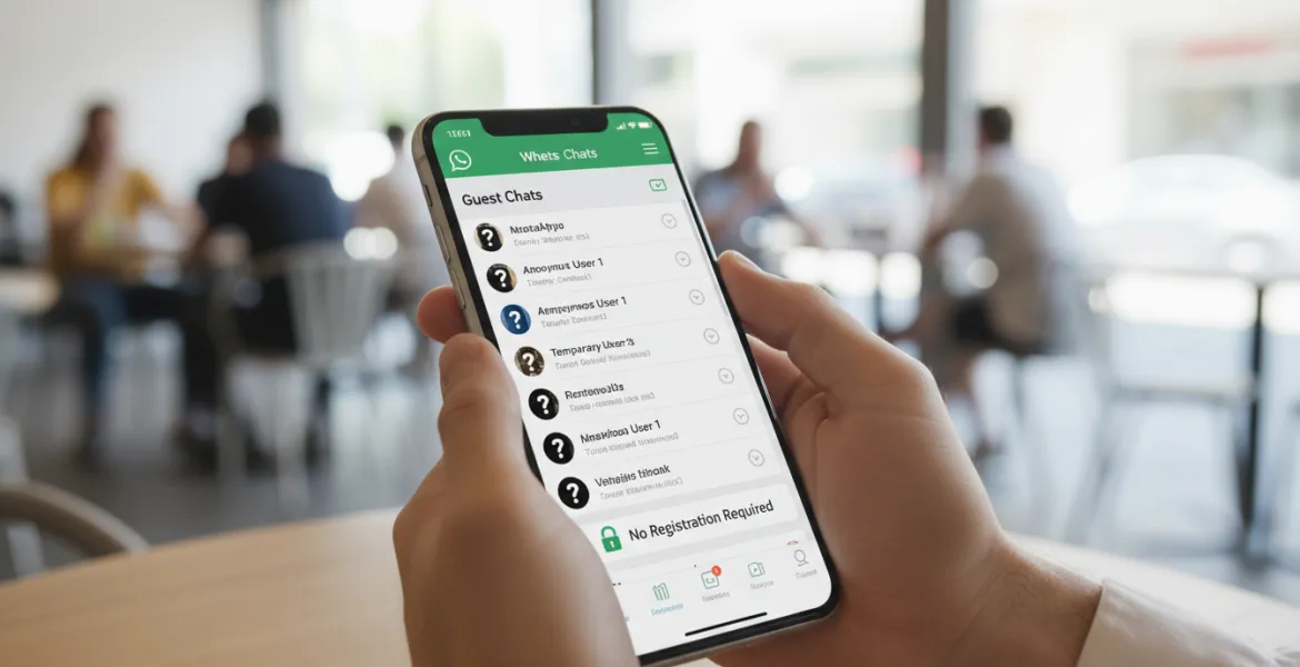 WhatsApp rivoluziona la comunicazione: arrivano le chat ospite senza registrazione