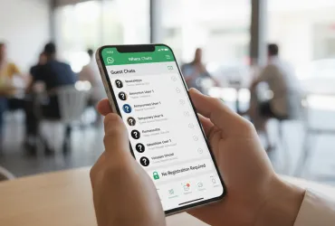 WhatsApp rivoluziona la comunicazione: arrivano le chat ospite senza registrazione