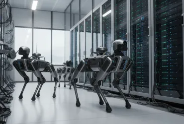 Robot-Cani al servizio dei data center: Rivoluzione nella sorveglianza Hi-Tech
