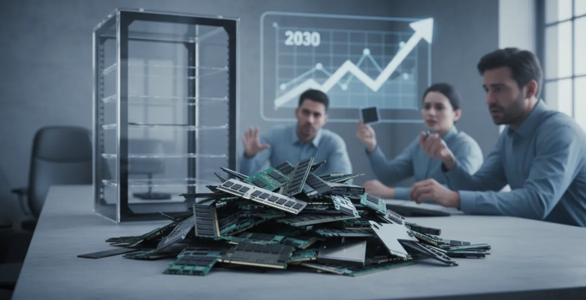 Allarme nel settore tech: scarsità di memoria fino al 2030