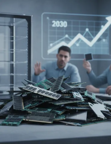Allarme nel settore tech: scarsità di memoria fino al 2030