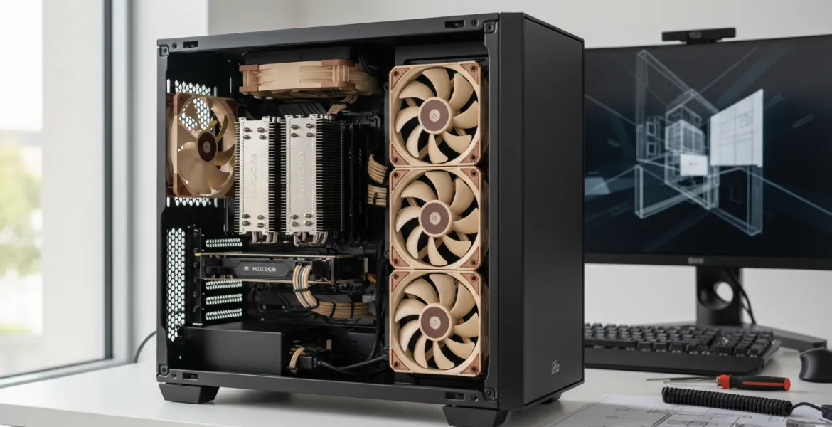 Antec e Noctua rivoluzionano il raffreddamento PC con Flux Pro Noctua Edition