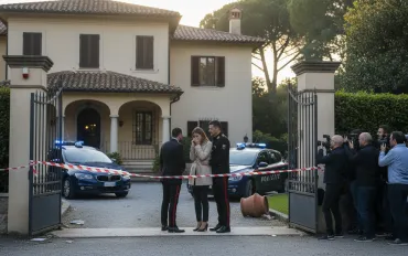 Terrore a Castel Fusano: rapinata la villa del calciatore El Aynaoui