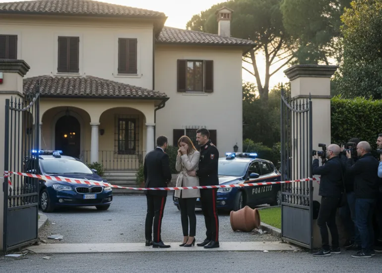 Terrore a Castel Fusano: rapinata la villa del calciatore El Aynaoui