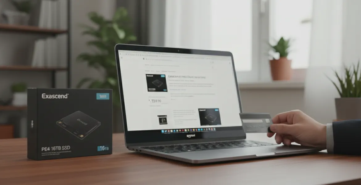 Exascend PE4: SSD da 16 TB a un prezzo esorbitante su Amazon
