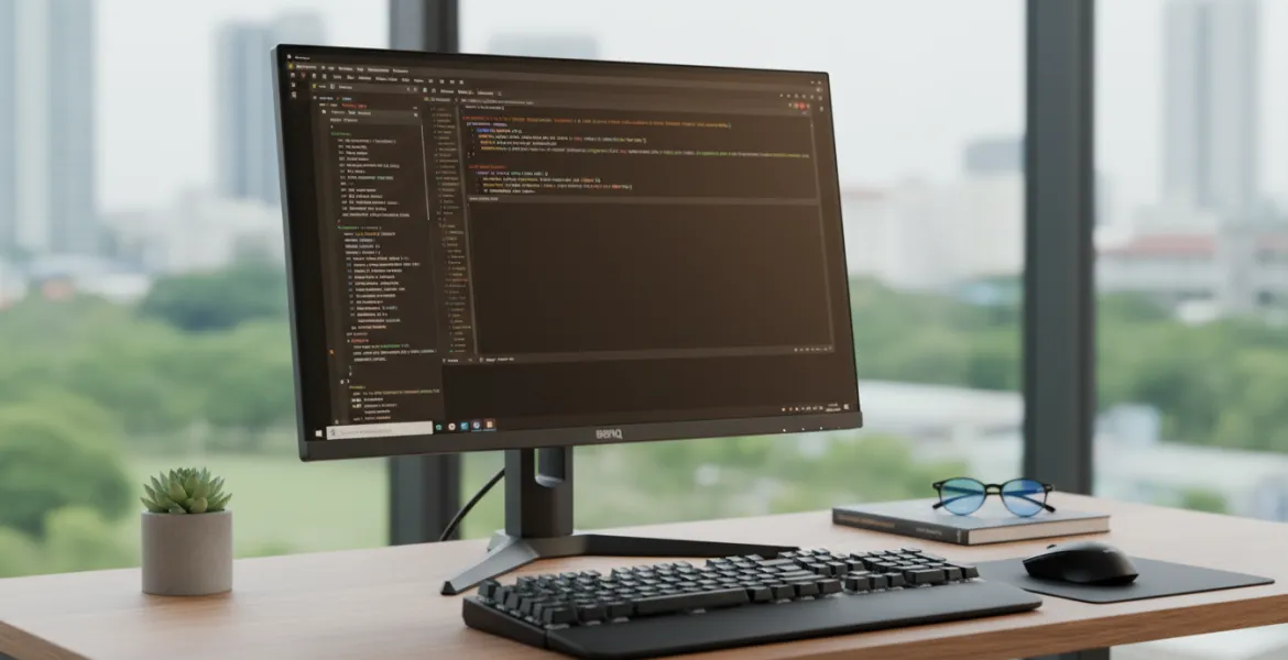 BenQ RD280UG: Il monitor ideale per programmatori con comfort visivo avanzato