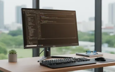 BenQ RD280UG: Il monitor ideale per programmatori con comfort visivo avanzato