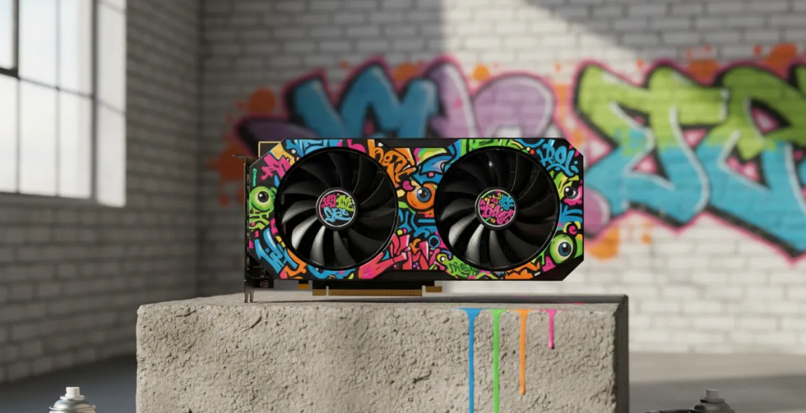 Colorful presenta la iGame GeForce RTX 5070 Ti Ultra Z Black OC: Potenza e stile graffiti