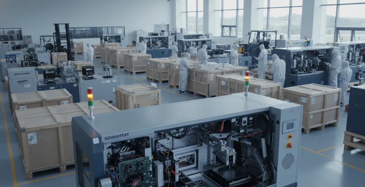 Boom nel settore dei semiconduttori: corsa all'acquisto di attrezzature per test e packaging