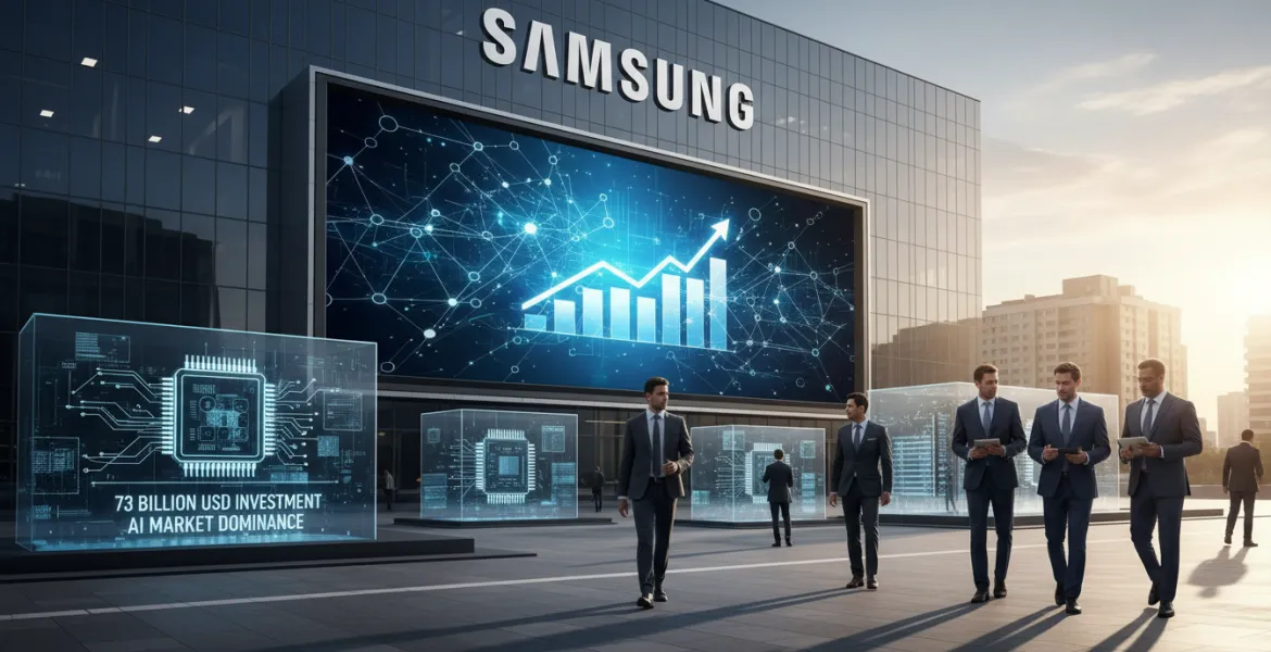 Samsung investe 73 miliardi di dollari per dominare il mercato dell'IA