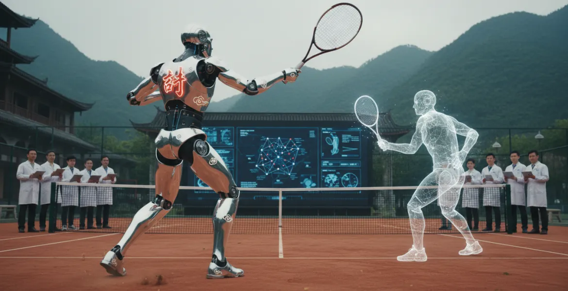 Rivoluzione nel Tennis: Intelligenza Artificiale cinese impara a giocare in modo rivoluzionario