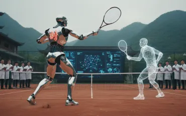 Rivoluzione nel Tennis: Intelligenza Artificiale cinese impara a giocare in modo rivoluzionario
