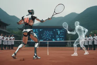 Rivoluzione nel Tennis: Intelligenza Artificiale cinese impara a giocare in modo rivoluzionario