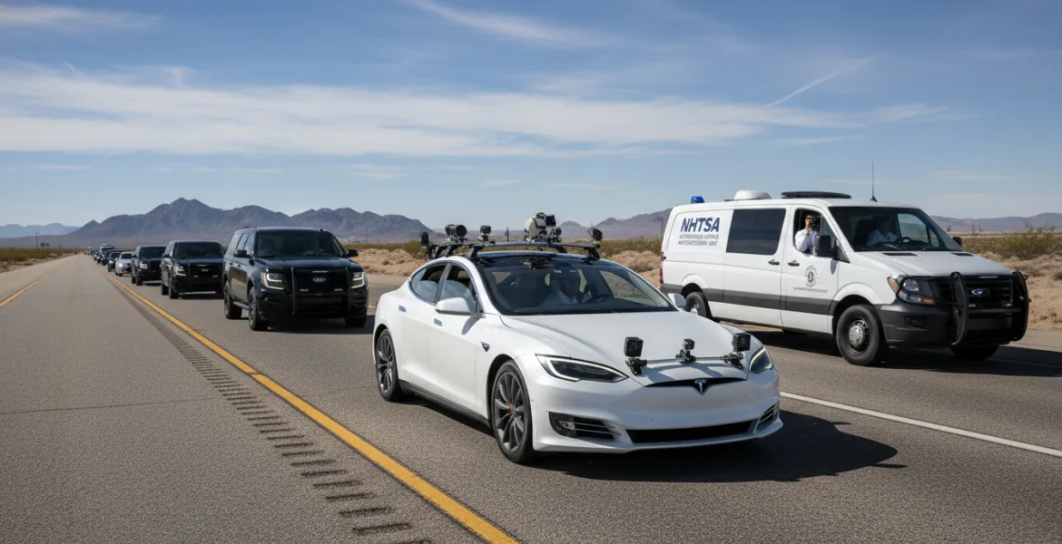 Guida autonoma Tesla sotto esame: NHTSA intensifica l'indagine