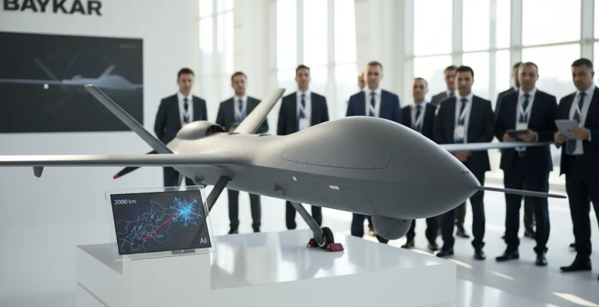 Baykar presenta il drone kamikaze K2: autonomia di 2000 km e IA