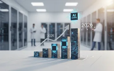 Boom dei semiconduttori: nel 2026 crescita record per i chip AI