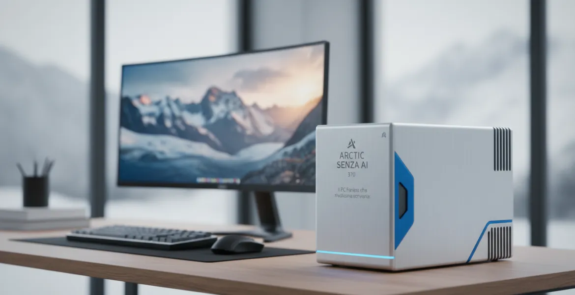 Arctic Senza AI 370: Il PC Fanless che rivoluziona la scrivania