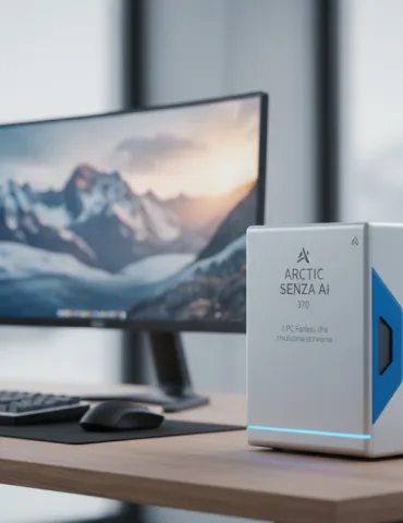 Arctic Senza AI 370: Il PC Fanless che rivoluziona la scrivania