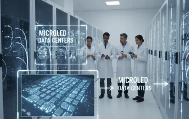 Microsoft rivoluziona i data center con MicroLED: addio ai laser