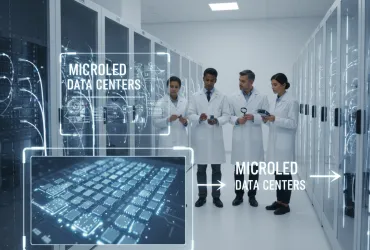 Microsoft rivoluziona i data center con MicroLED: addio ai laser