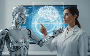 Robot controllati dal cervello: stop immediato agli errori