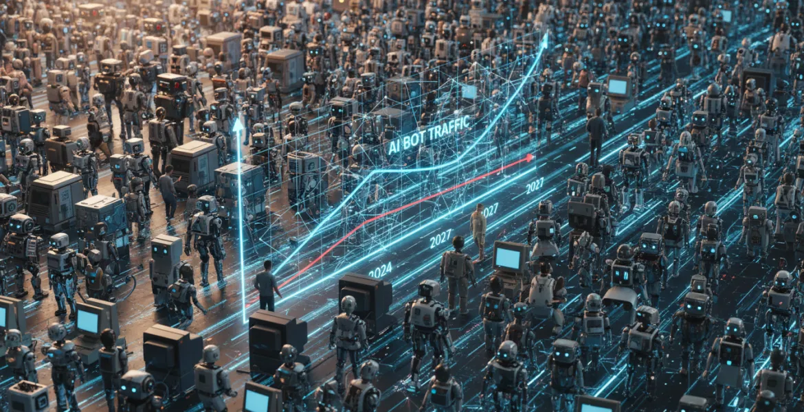 L'invasione dei Bot: Intelligenza Artificiale pronta a superare il traffico umano online entro il 2027