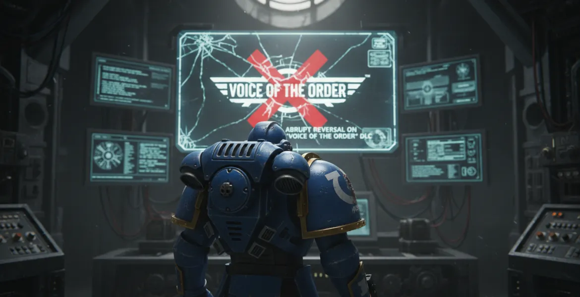Warhammer 40,000: Space Marine 2, dietrofront clamoroso sul DLC 'Voice of the Order'
