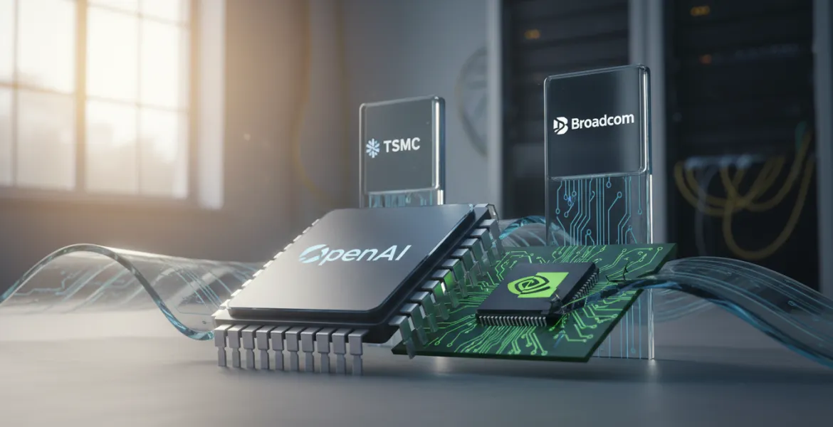 OpenAI sfida Nvidia: chip AI personalizzato in arrivo con TSMC e Broadcom