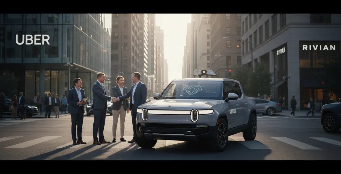 Uber punta sui robotaxi: maxi-accordo con Rivian da 1,25 miliardi di dollari