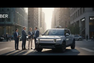 Uber punta sui robotaxi: maxi-accordo con Rivian da 1,25 miliardi di dollari