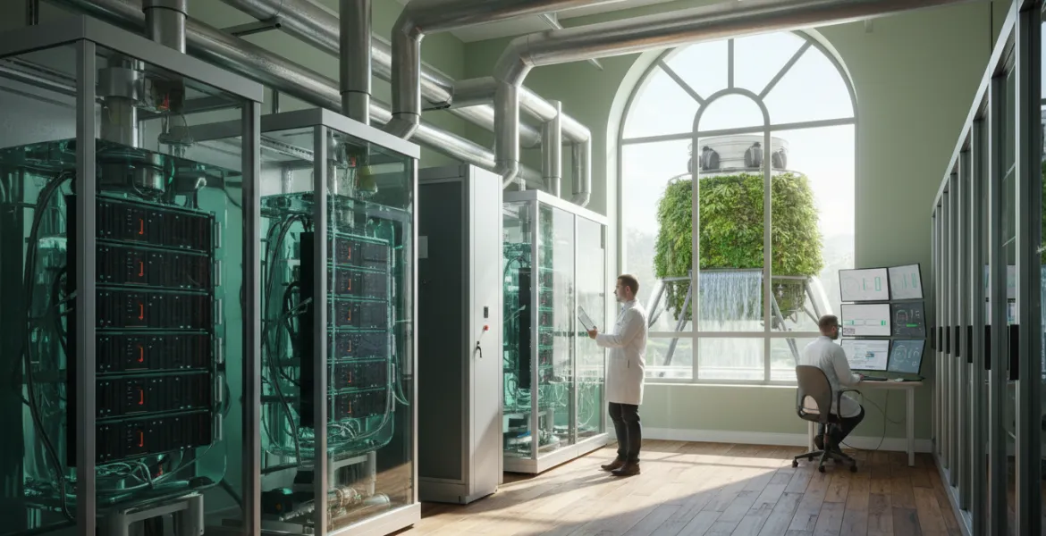 Rivoluzione rreen per i data center: Raffreddamento con minerali riciclati