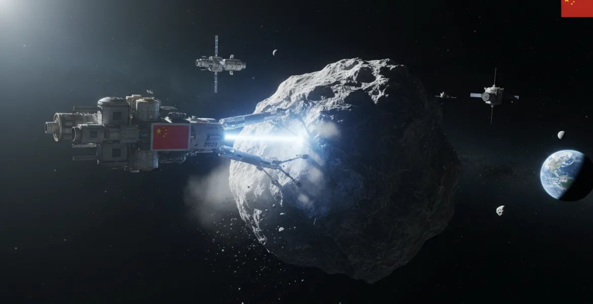 La Cina punta un asteroide: pronta a deviarlo nel 2029