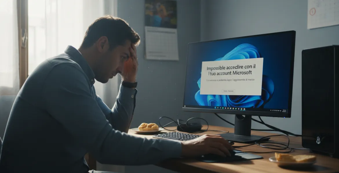 Windows 11: Problemi di accesso con account Microsoft dopo l'aggiornamento di marzo