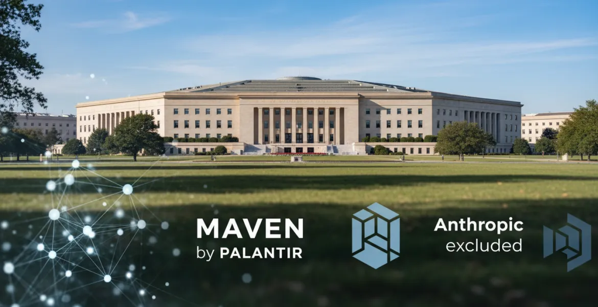 Pentagono sceglie Maven di Palantir come sistema AI principale: Anthropic esclusa