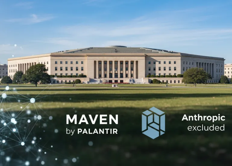 Pentagono sceglie Maven di Palantir come sistema AI principale: Anthropic esclusa
