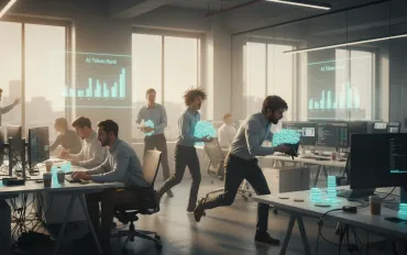 La folle corsa ai token IA: dipendenti tech spendono fortune per scalare le classifiche interne