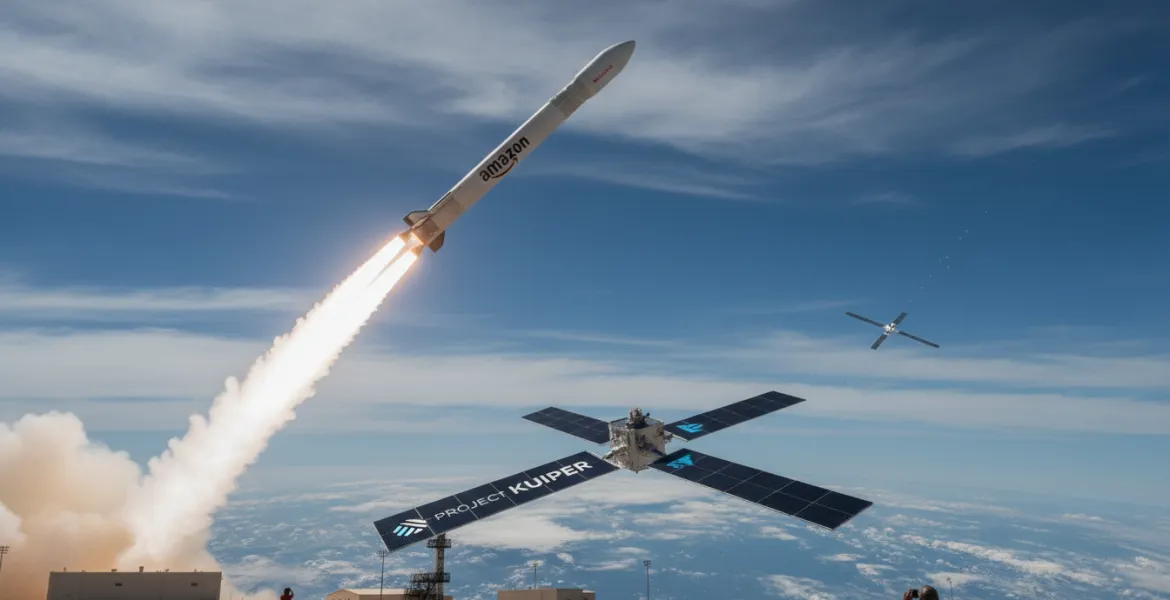 Amazon sfida Starlink: Progetto Kuiper accelera la corsa allo spazio
