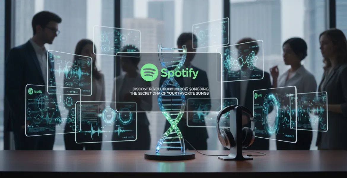 Spotify rivoluziona l'ascolto: Scopri SongDNA, il DNA segreto delle tue canzoni preferite