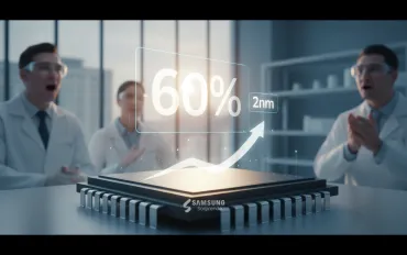 Samsung Sorprende: Resa del 2nm Balza Oltre il 60%
