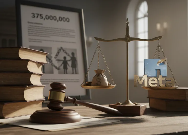 Meta condannata: Multa record di 375 milioni di dollari per rischi alla sicurezza dei minori