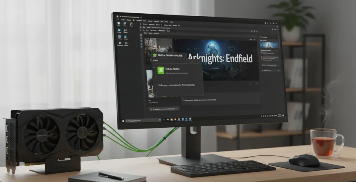Nvidia Rilascia Hotfix 596.02: Ottimizzazione per Arknights: Endfield