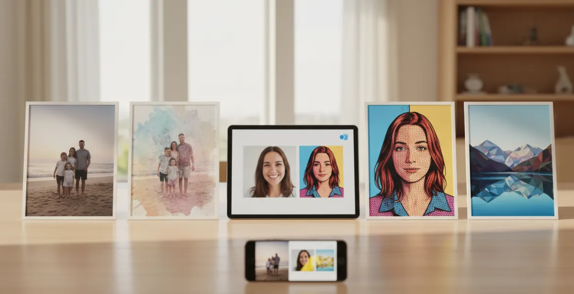 OneDrive rivoluziona le foto con AI Restyle: Trasforma i tuoi ricordi in opere d'arte