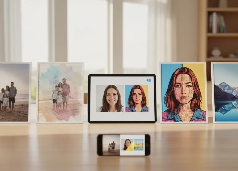 OneDrive rivoluziona le foto con AI Restyle: Trasforma i tuoi ricordi in opere d'arte