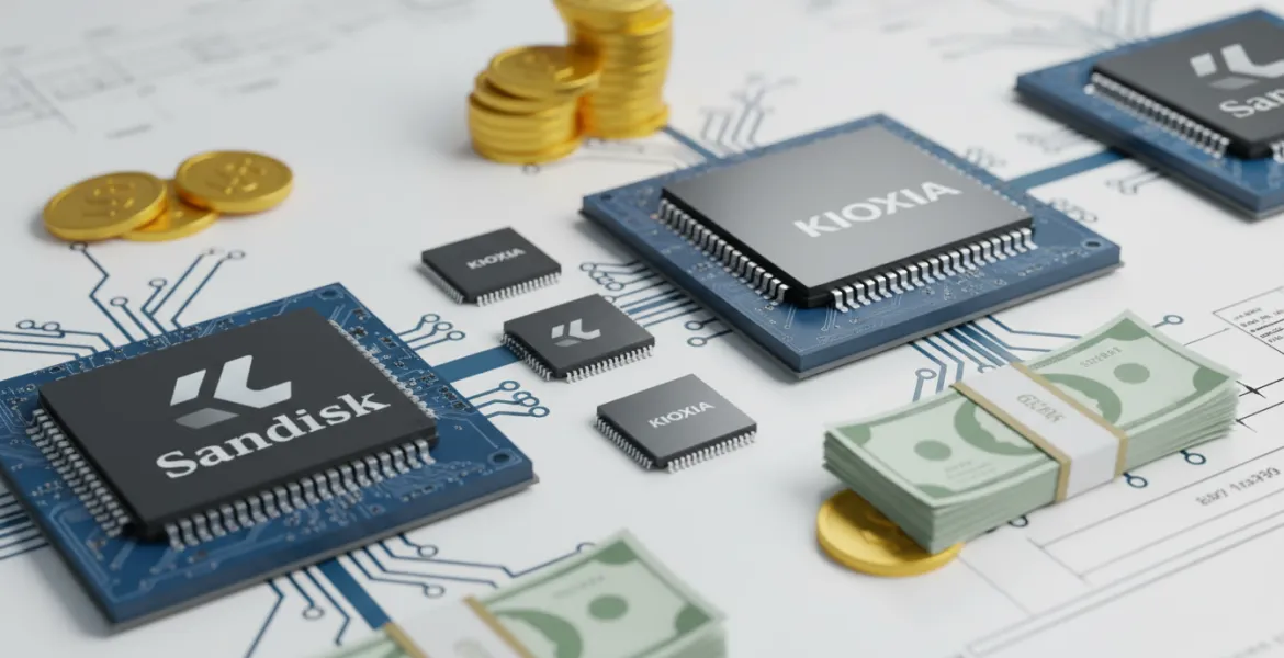 Sandisk e Kioxia investono miliardi in Nanya Technology per assicurarsi memoria DRAM