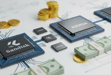 Sandisk e Kioxia investono miliardi in Nanya Technology per assicurarsi memoria DRAM