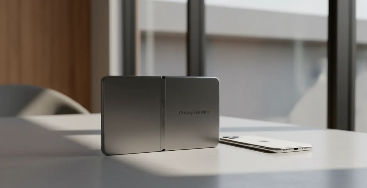 Samsung sfida Apple: in arrivo il Galaxy Z Fold8 Wide per battere il primo iPhone pieghevole