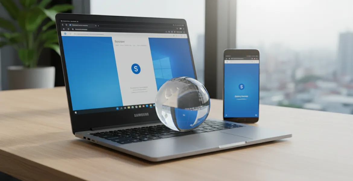 Samsung Browser sbarca su Windows: l'esperienza Galaxy ora anche su PC