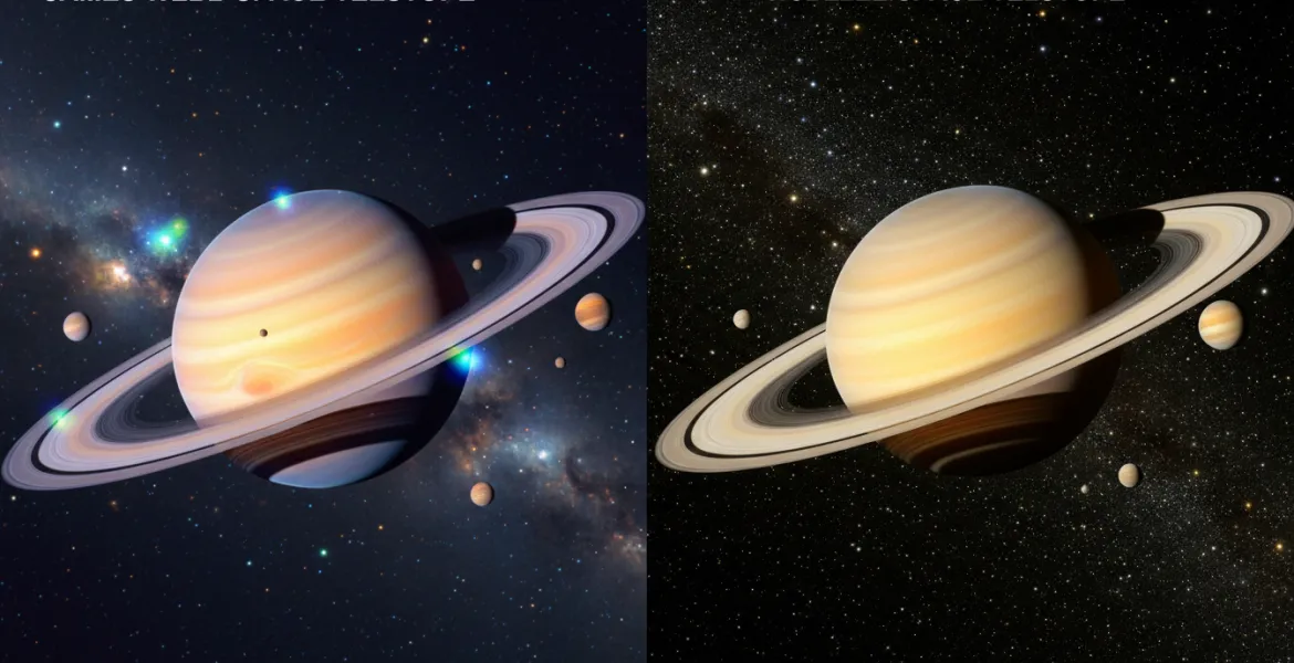 Saturno svelato: il telescopio James Webb e Hubble catturano dettagli senza precedenti