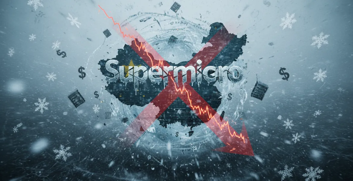 Supermicro nella bufera: scandalo contrabbando in Cina e azioni in picchiata