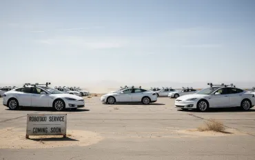 Tesla e i robotaxi: un servizio fantasma in California